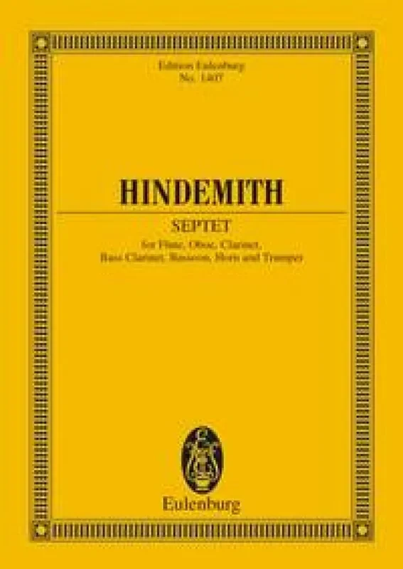 Paul Hindemith Septet Kammerensemble