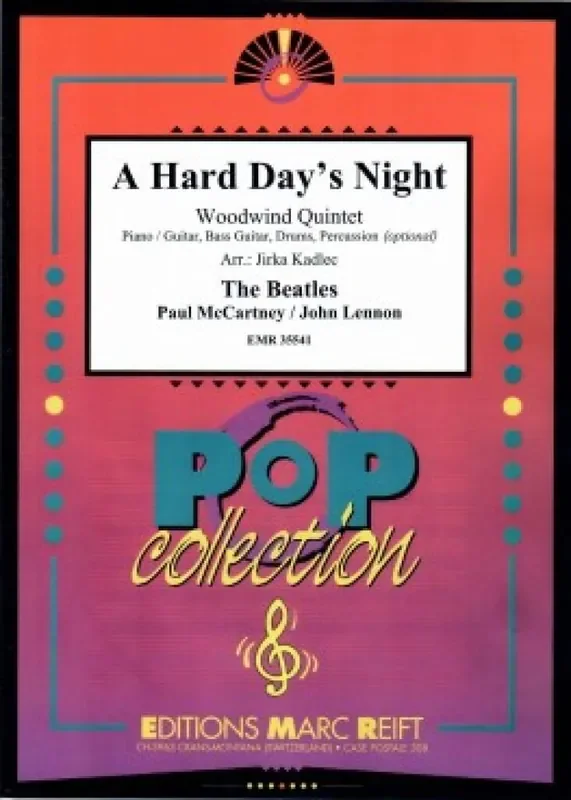 Paul McCartney A Hard Day‘s Night (Arr. Jirka Kadlec) Holzbläserensemble
