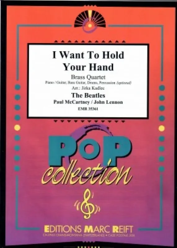 Paul McCartney I Want To Hold Your Hand (Arr. Jirka Kadlec) Blechbläser Ensemble