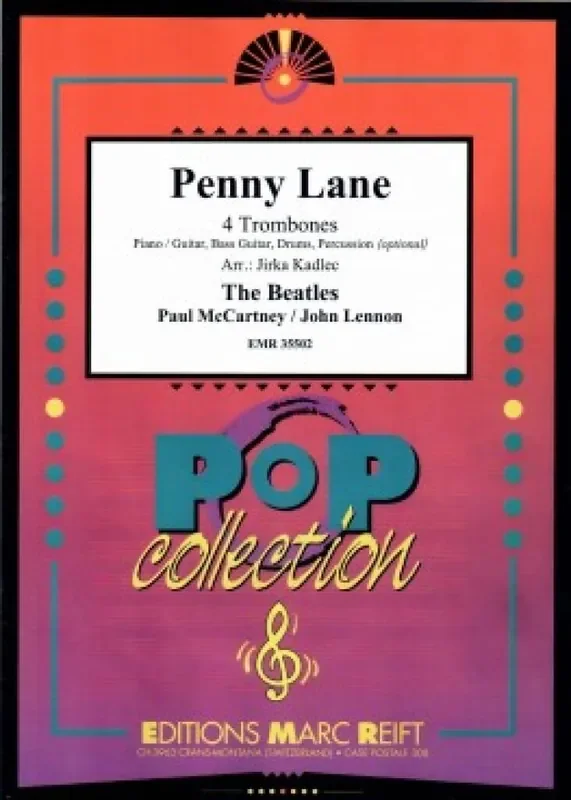 Paul McCartney Penny Lane (Arr. Jirka Kadlec) Posaune Ensemble