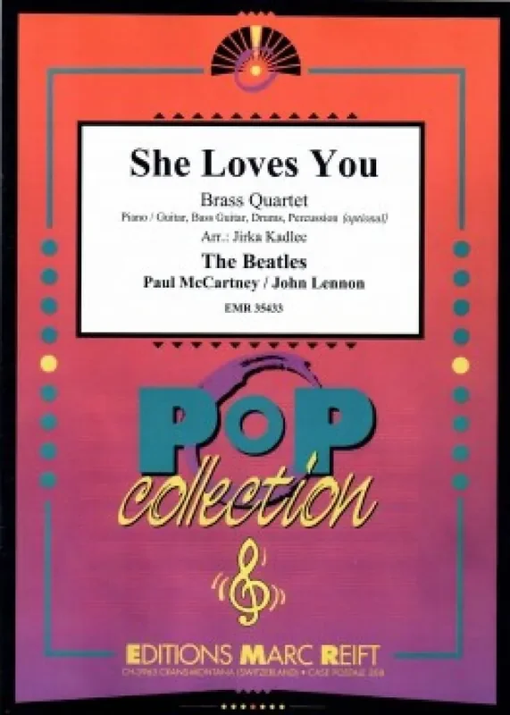 Paul McCartney She Loves You (Arr. Jirka Kadlec) Blechbläser Ensemble
