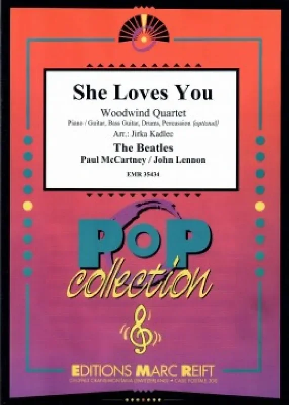 Paul McCartney She Loves You (Arr. Jirka Kadlec) Holzbläserensemble