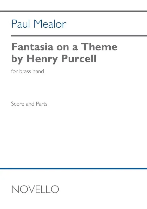 Paul Mealor Fantasia on a Theme by Henry Purcell Brass Band
