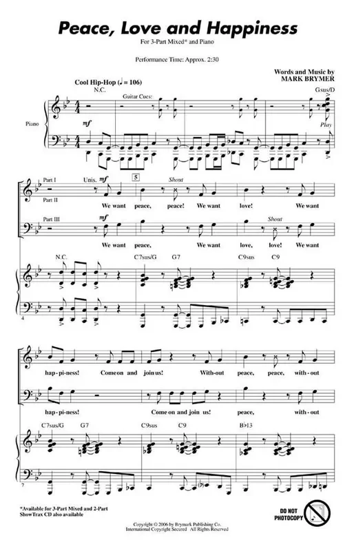 Peace, Love and Happiness