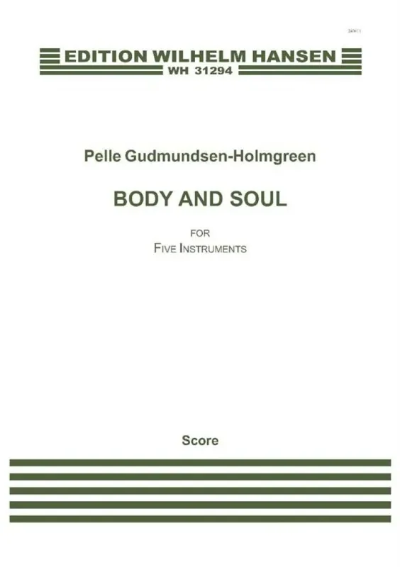 Pelle Gudmundsen-Holmgreen Body And Soul Kammerensemble