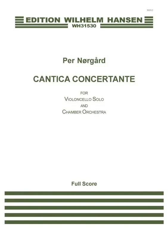 Per Nørgård Cantica Concertante Orchester