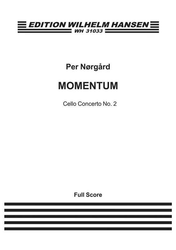 Per Nørgård Momentum – Cello Concerto No. 2 Orchester mit Solo