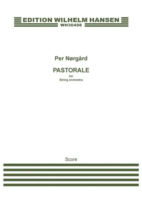 Per Nørgård Pastorale 1988 Streichorchester