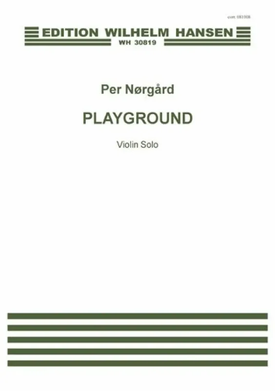 Per Nørgård Playground Violine Solo