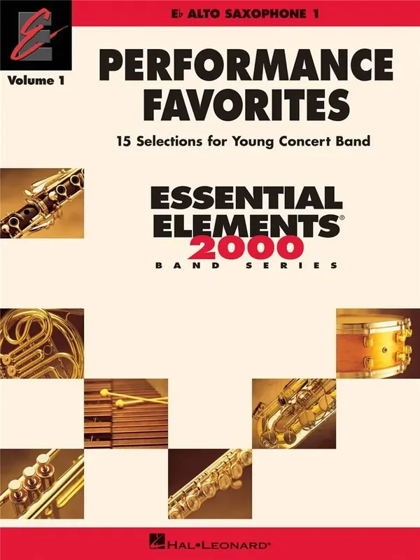 Performance Favorites, Vol. 1 – Alto Saxophone 1 (Arr. James Curnow) Blasorchester