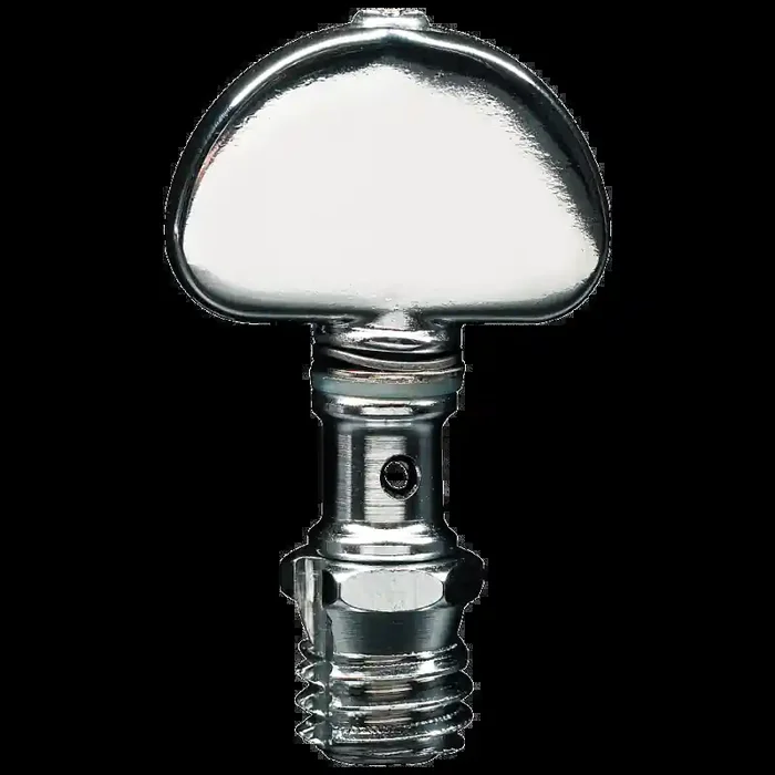 Perma Tension, 5-th String Banjo peg, Chrome / Metal Button