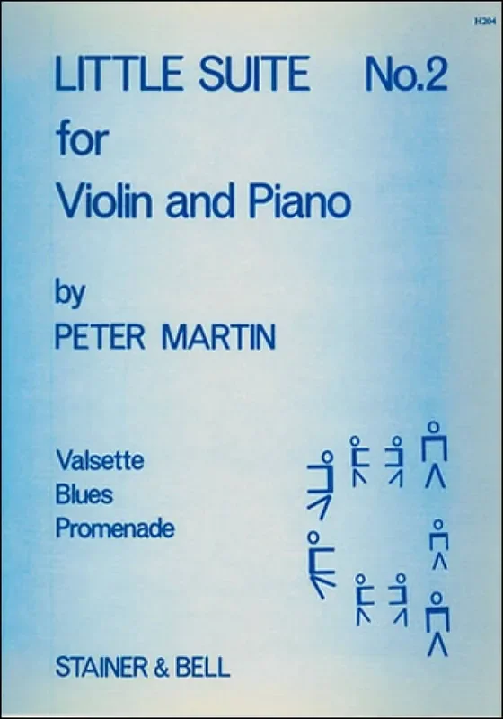 Peter Martin Little Suites for Unison Violins and Piano Bk 2 Violine mit Begleitung