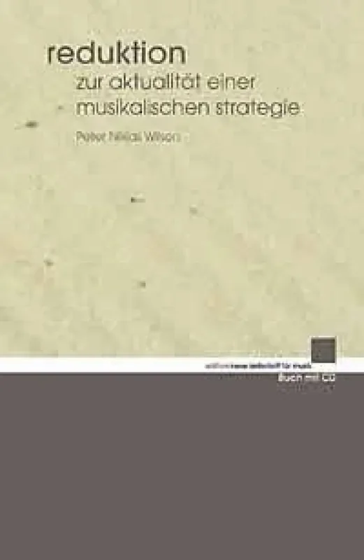 Peter Niklas Wilson Reduktion