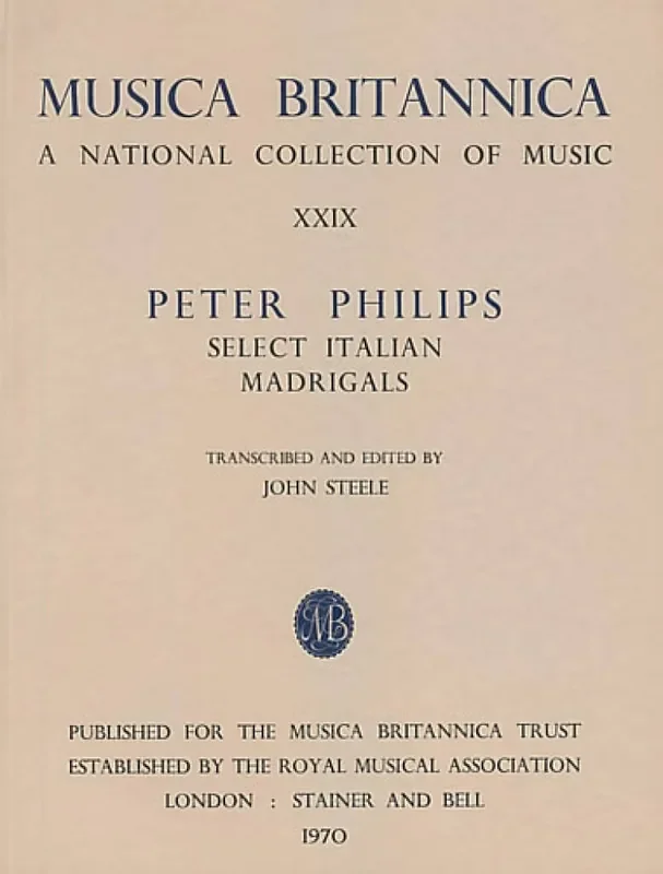 Peter Philips Select Italian Madrigals Gemischter Chor mit Begleitung