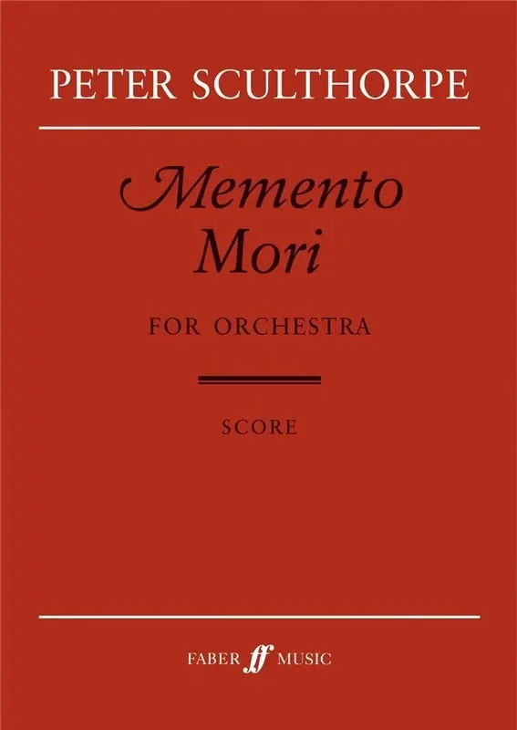 Peter Sculthorpe Memento Mori Orchester