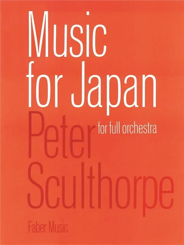 Peter Sculthorpe Music for Japan Orchester