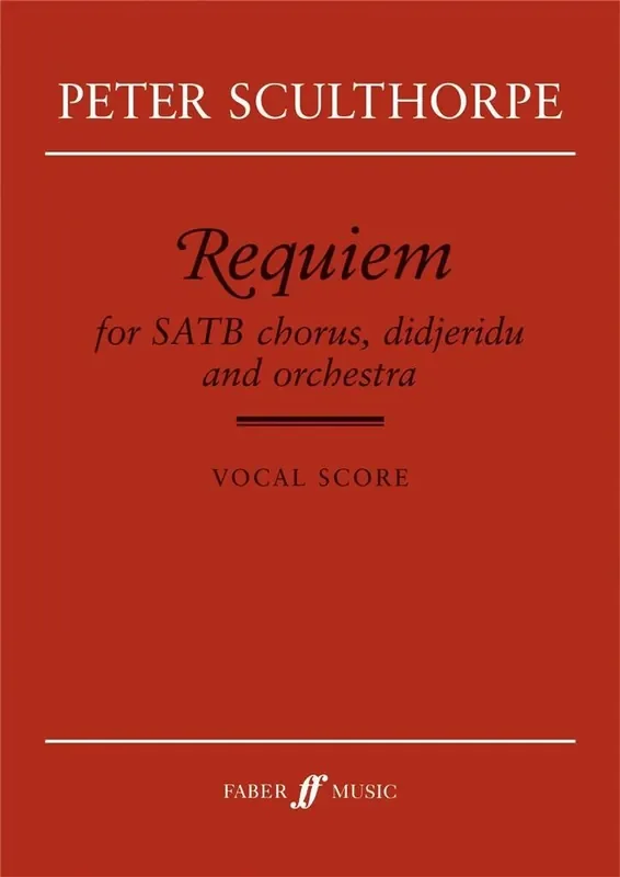 Peter Sculthorpe Requiem Gemischter Chor mit Begleitung