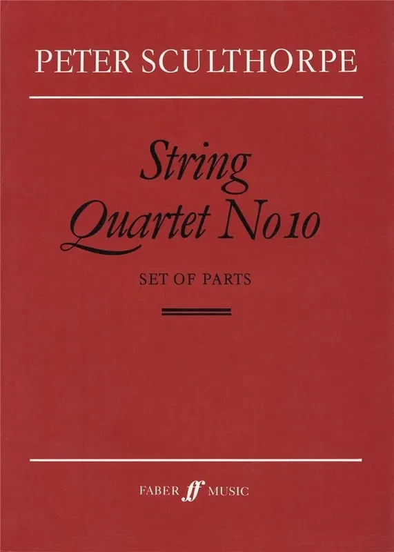 Peter Sculthorpe String Quartet No.10 Streichquartett