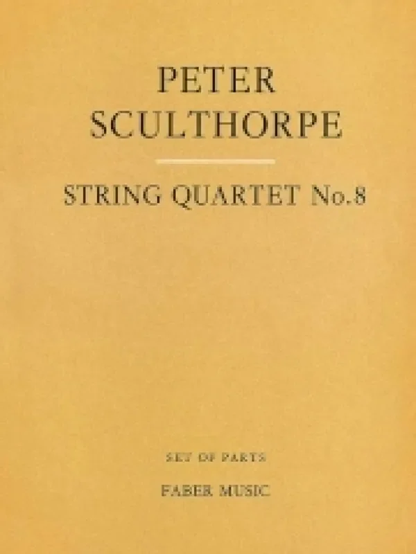 Peter Sculthorpe String Quartet No.8 Streichquartett