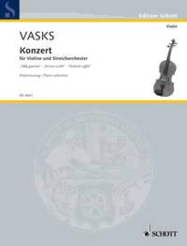 Pêteris Vasks Concerto Streichorchester mit Solo