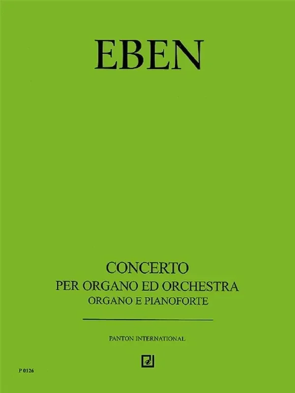 Petr Eben Concerto Orchester mit Solo