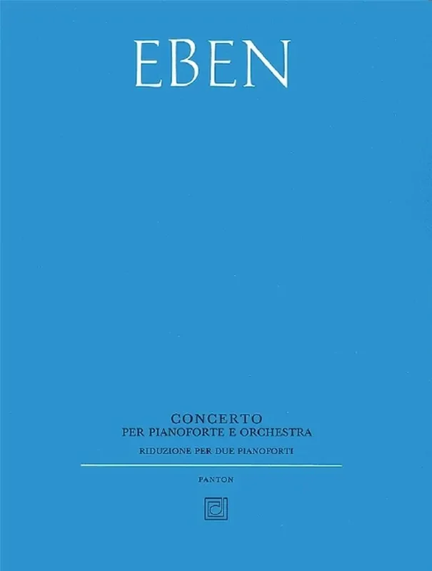 Petr Eben Concerto Orchester mit Solo