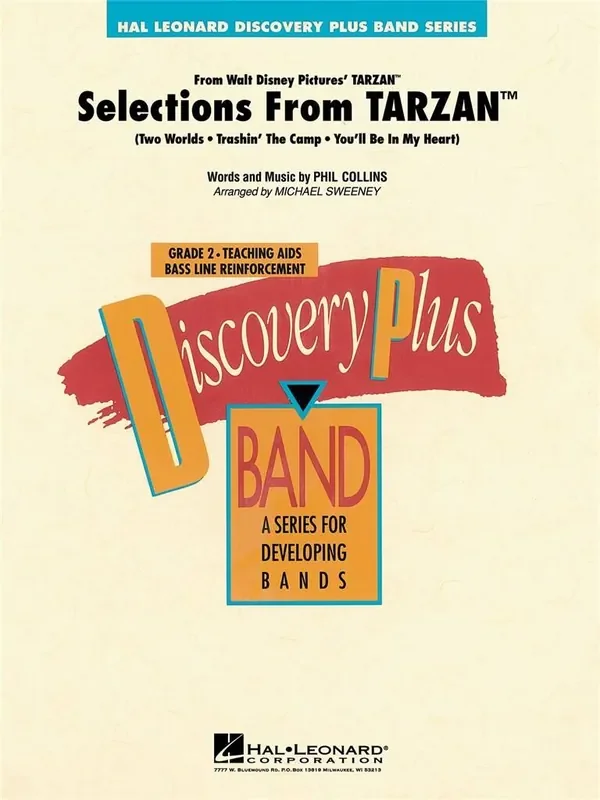 Phil Collins Selections from Tarzan (Arr. Michael Sweeney) Blasorchester