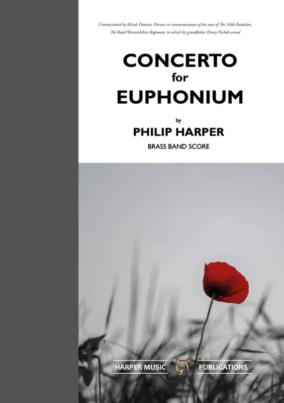 Philip Harper Concerto for Euphonium Brass Band mit Solo