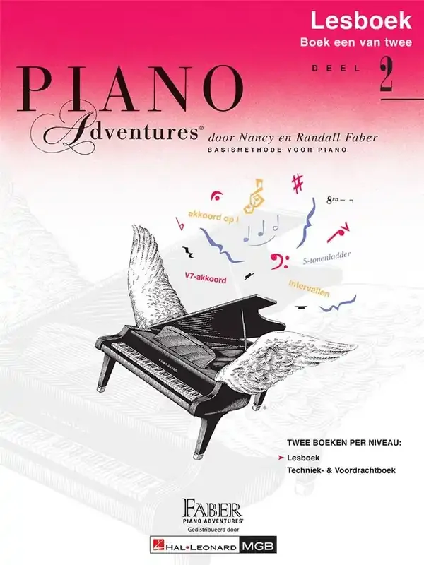 Piano Adventures Lesboek Deel 2 + CD
