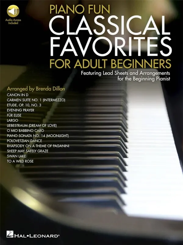 Piano Fun- Classical Favorites for Adult Beginners (Arr. Brenda Dillon) Easy Piano