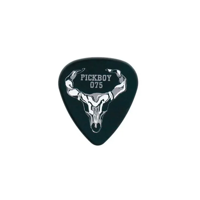 Pickboy Celltex picks with „buffalo“-design, 50-pack, 0.75 mm.