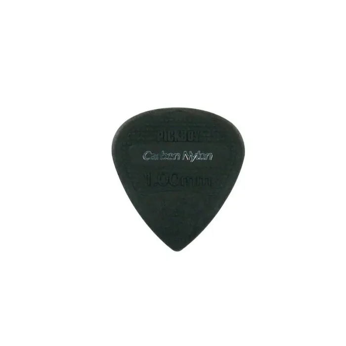 Pickboy Edge picks, carbon graphite, 50-pack, 1.00 mm.