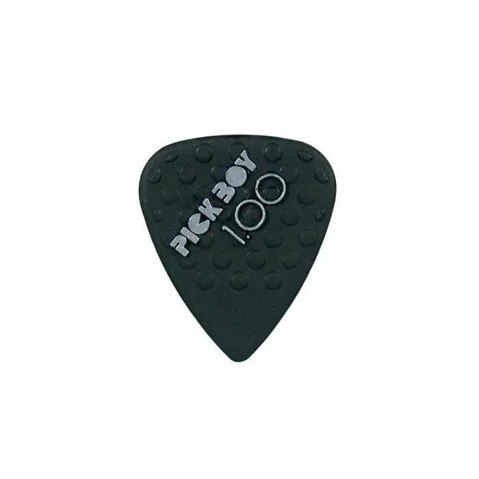 Pickboy Mega Grip picks, nylon 66, 50-pack, 1.00 mm.