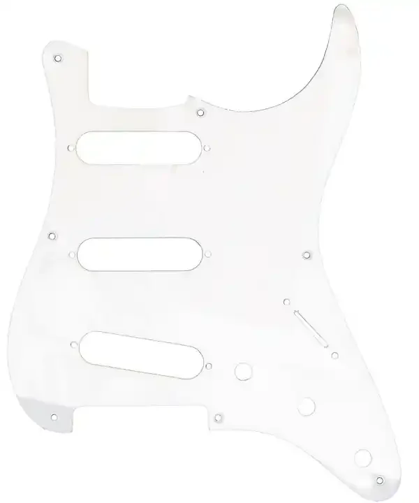 Pickguard ƒ-Style S-Vintage Type white