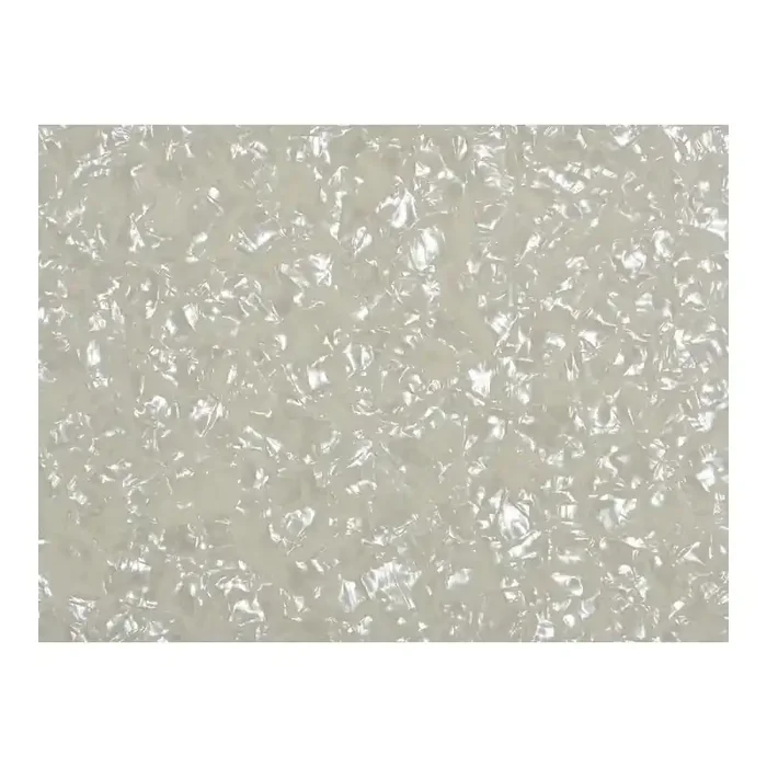 Pickguard Onb. 4 laags white pearl