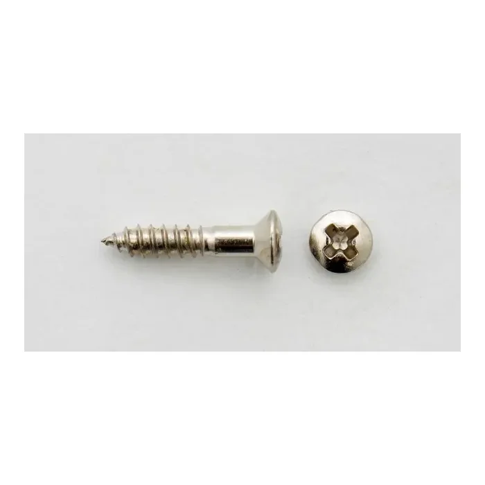 Pickguard schroef Gibson, nickel 10st