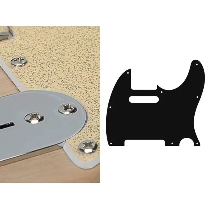 Pickguard Tele, 2 ply, sparkling gold, standard