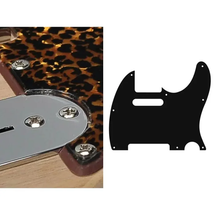 Pickguard Tele, 2 ply, tiger brown pearl, standard