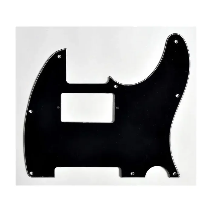 Pickguard Tele Humbucker Black, 3 ply