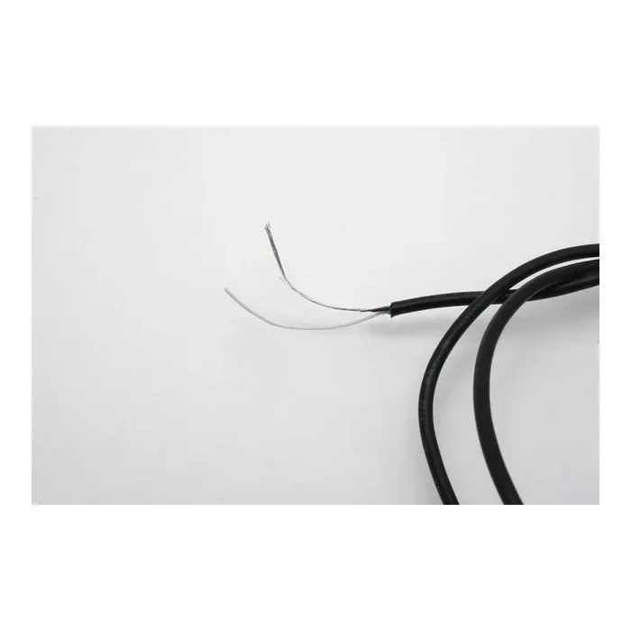 Pickup kabel 2-aderig afgeschermd, 1m