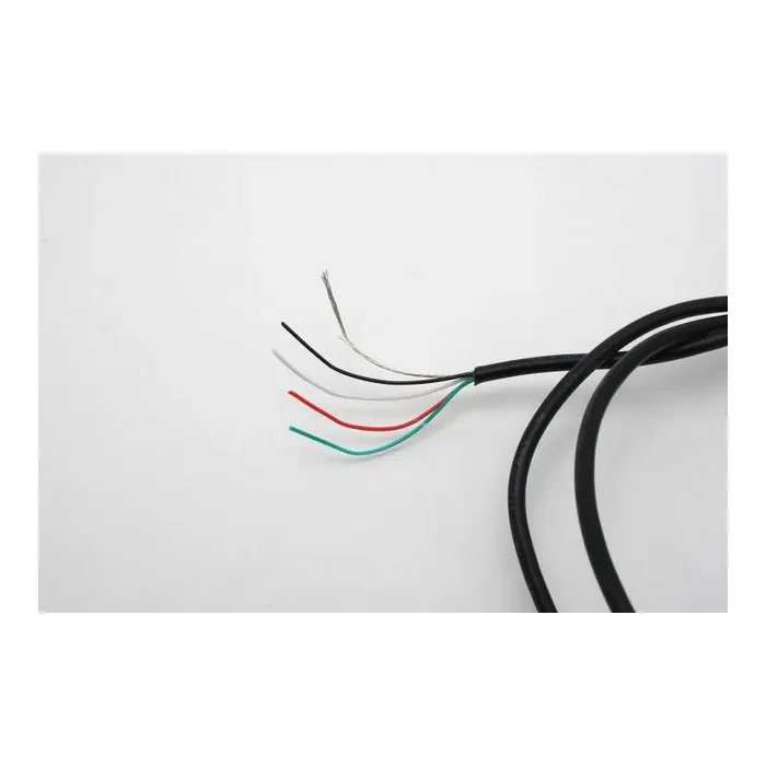 Pickup kabel 4-aderig afgeschermd, 1m