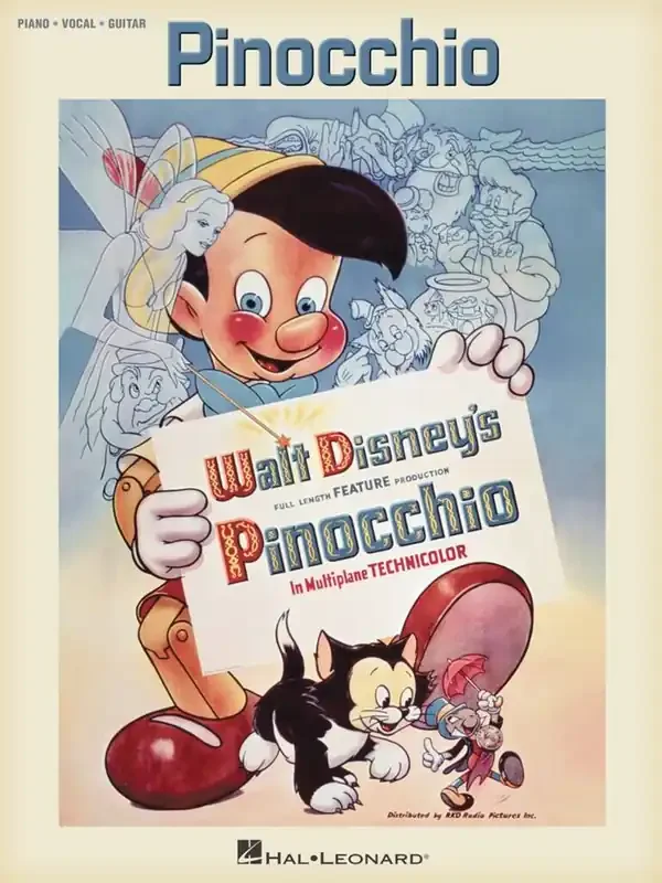 Pinocchio Klavier, Gesang, Gitarre (Songbooks)