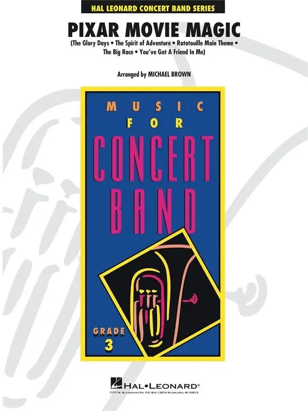 Pixar Movie Magic (Arr. Michael Brown) Blasorchester