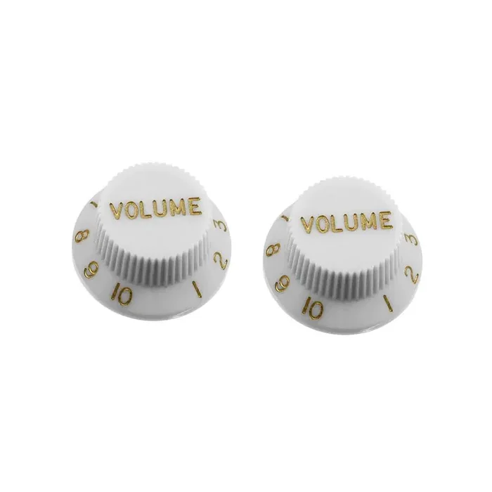 PK-0154-025 White Volume Knobs