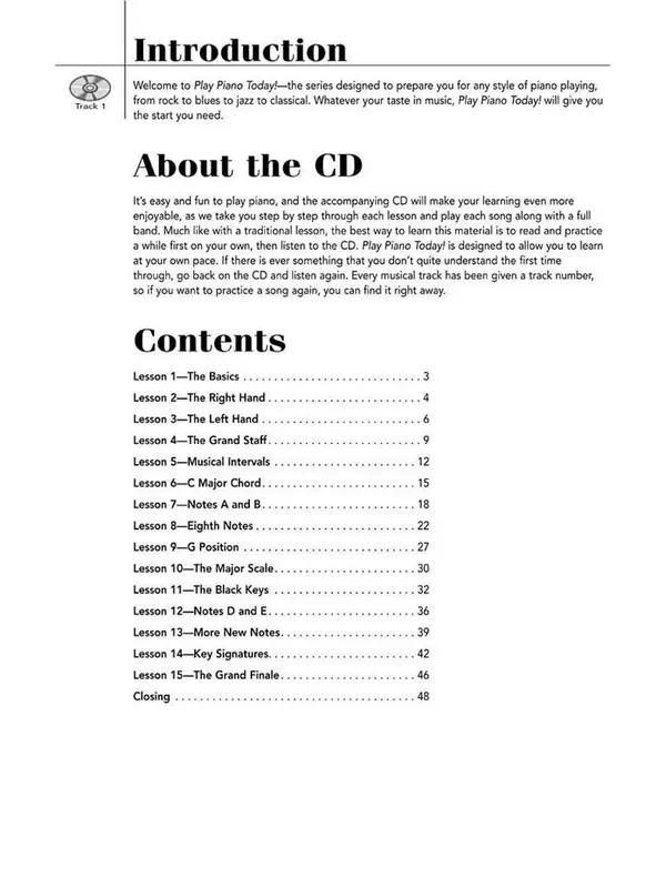 Play Piano Today! Beginner‘s Pack