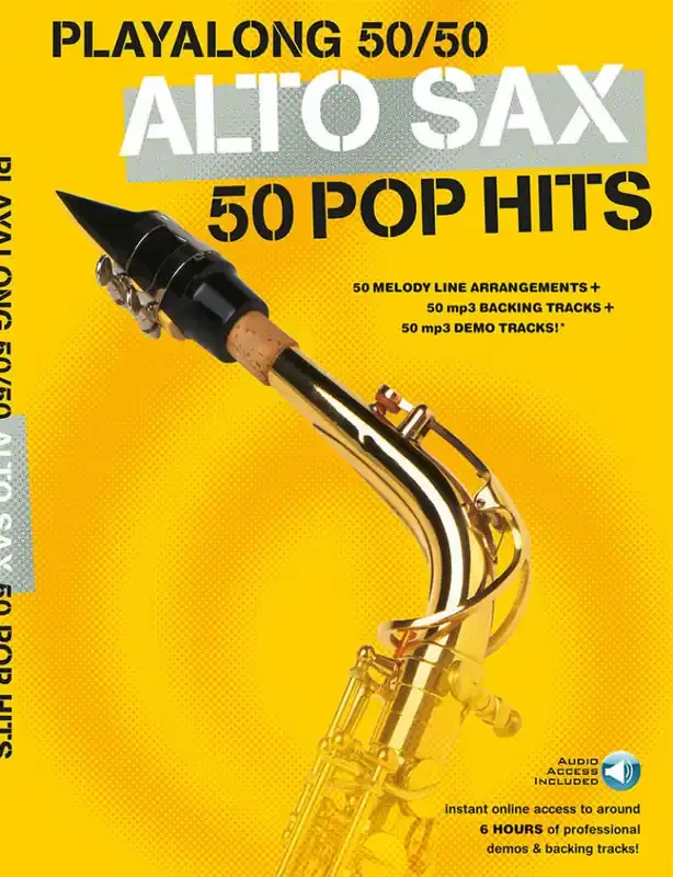 Playalong 50/50 Alto Sax – 50 Pop Hits Altsaxophon