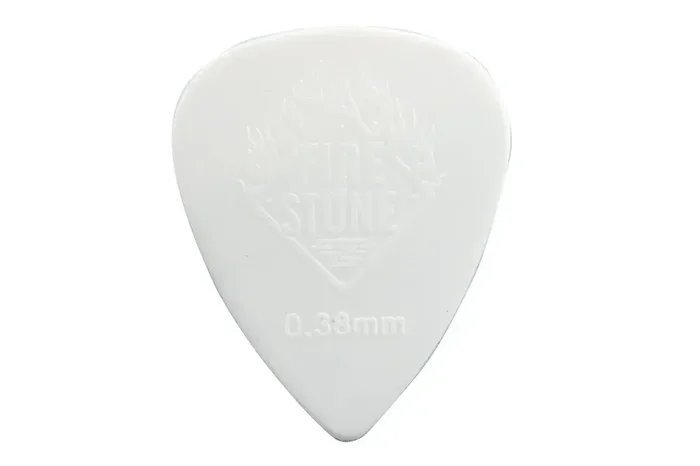 Plektrum Nylon weiß 0,38 mm