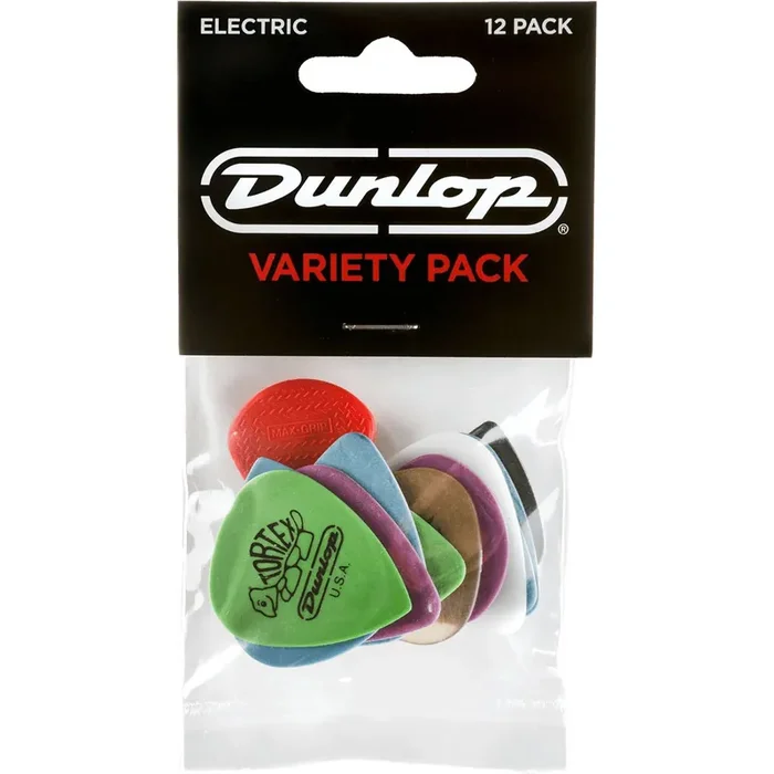 Plektrum Players Pack Elektric Tortex Dunlop PVP113 (VP12)