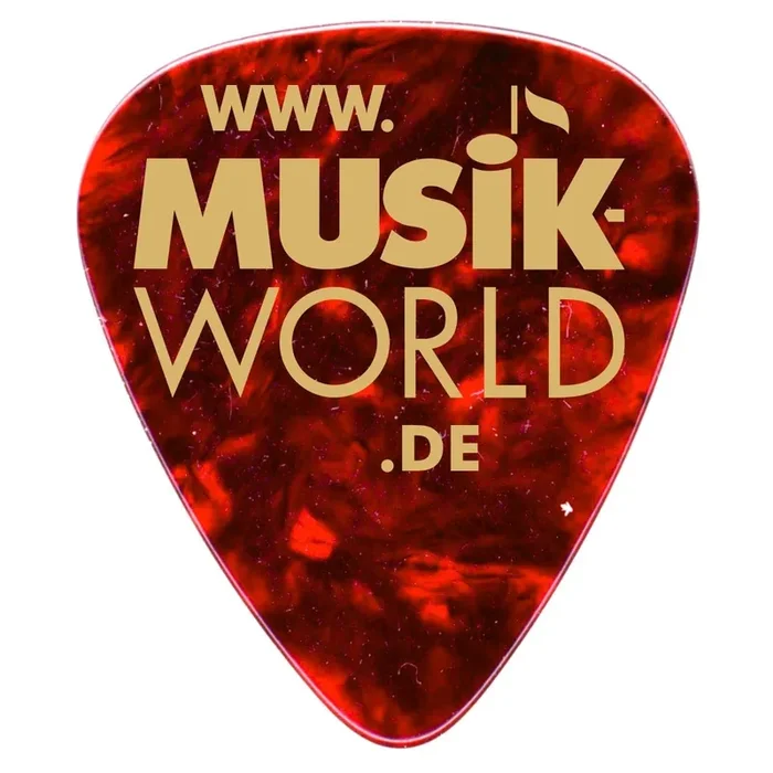 Plektrum Standard Celluloid, Stärke mittel