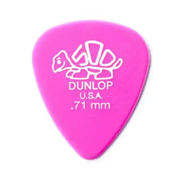 Plektrum Standard Delrin, Stärke 0.71mm, Dunlop 41P